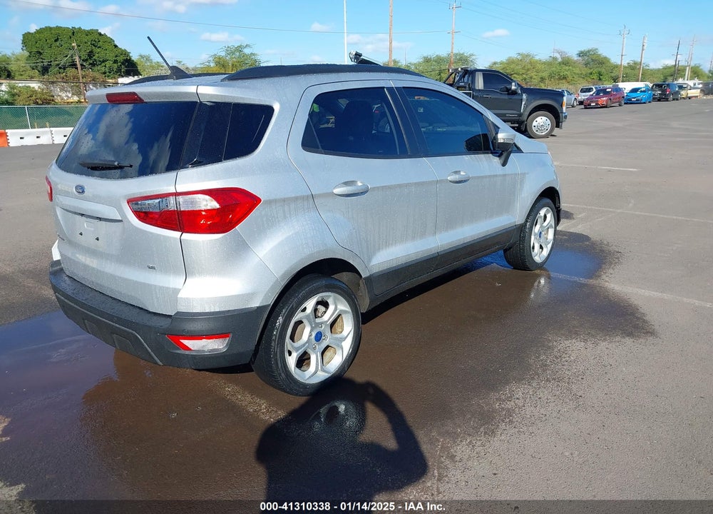 2021 FORD ECOSPORT SE VIN: MAJ3S2GE7MC442322
