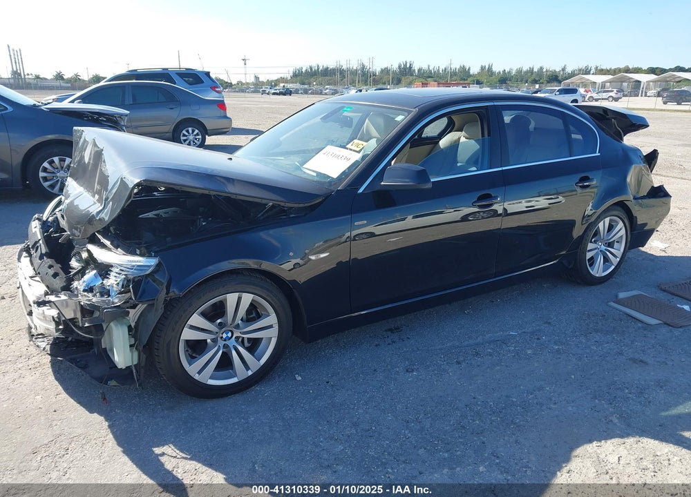2010 BMW 5 SERIES VIN: WBANU5C51AC460229