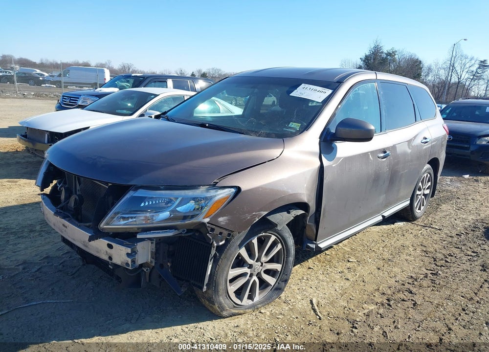 2014 NISSAN PATHFINDER S VIN: 5N1AR2MM0EC721813