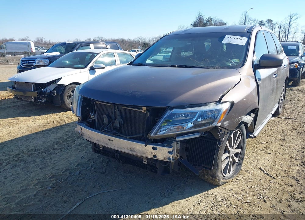 2014 NISSAN PATHFINDER S VIN: 5N1AR2MM0EC721813