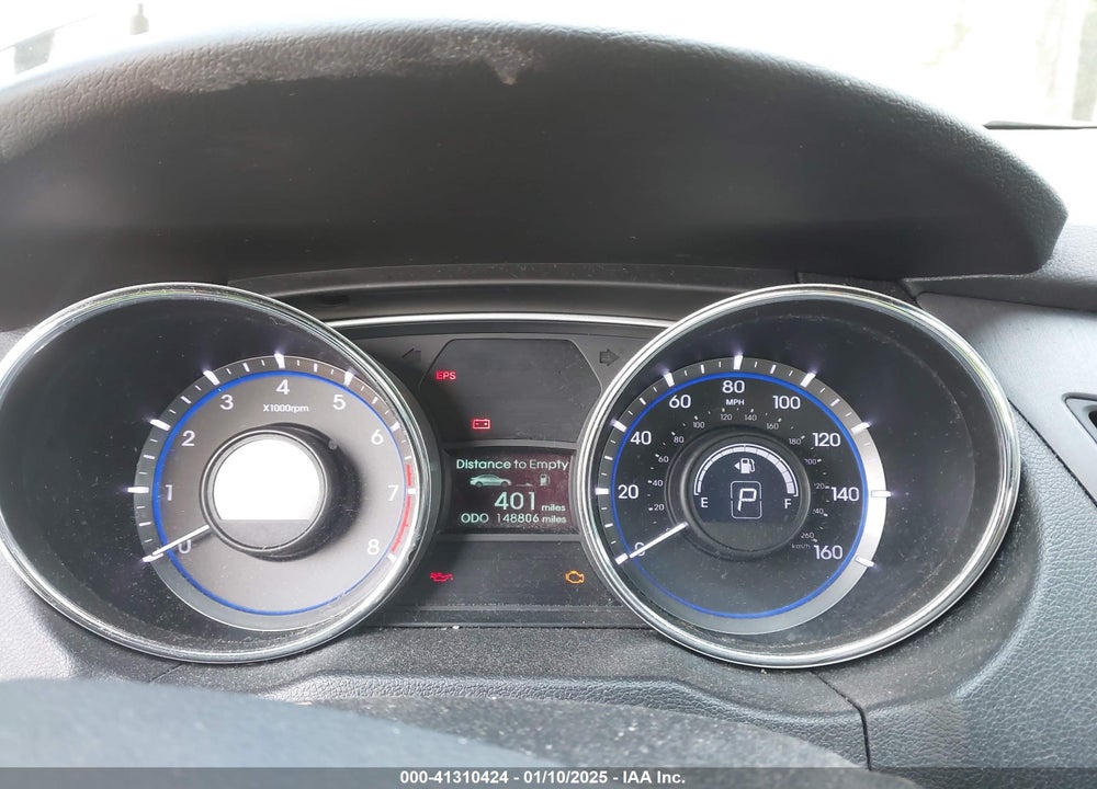 2013 HYUNDAI SONATA VIN: 5NPEB4AC6DH745067
