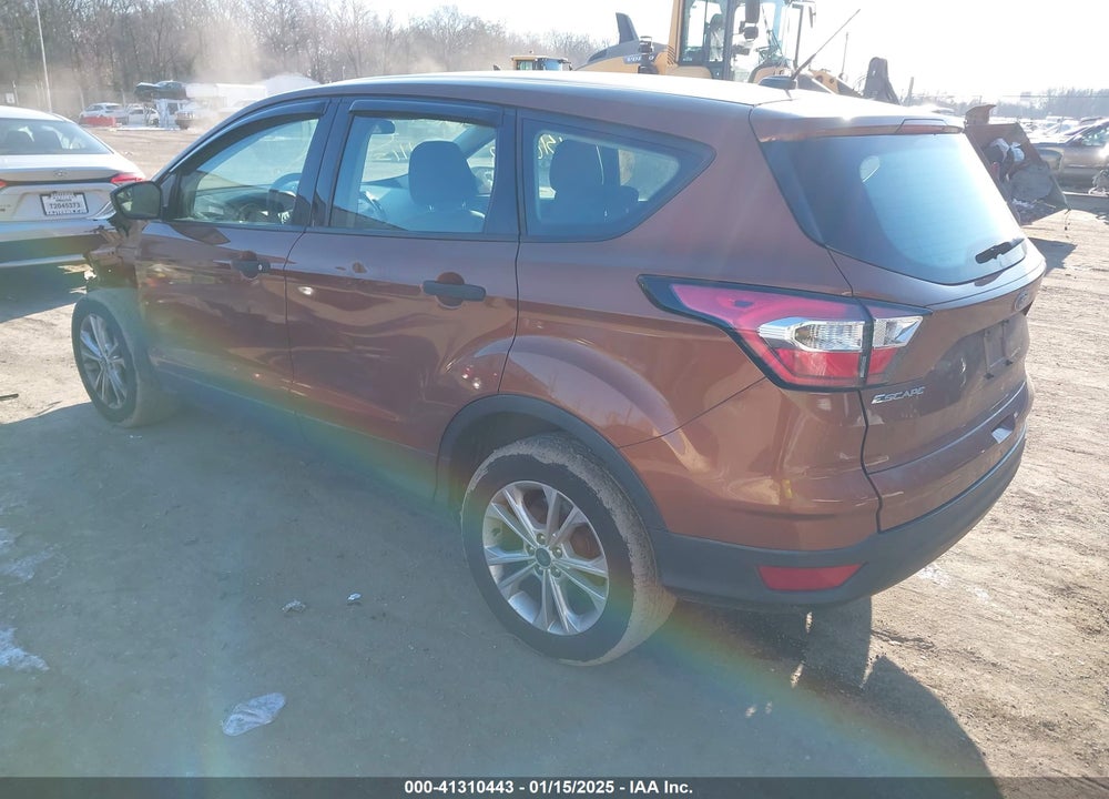 2017 FORD ESCAPE S VIN: 1FMCU0F79HUE56875