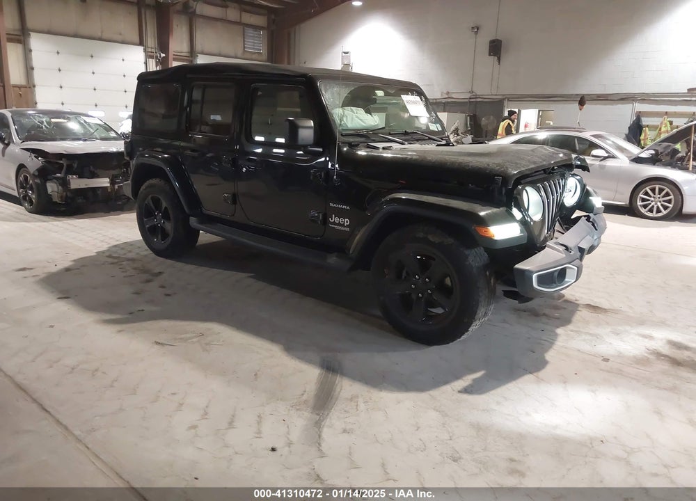 2019 JEEP WRANGLER UNLIMITED SAHARA 4X4 VIN: 1C4HJXEG9KW579682