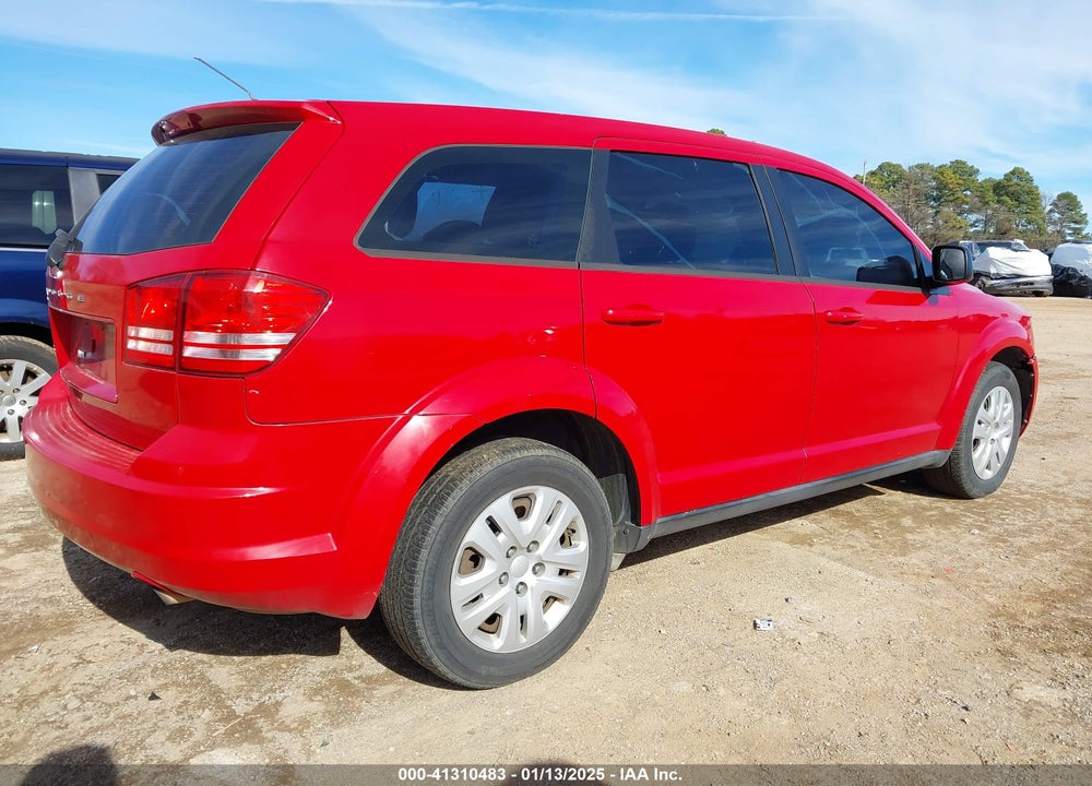 2013 DODGE JOURNEY VIN: 3C4PDCAB9DT704985