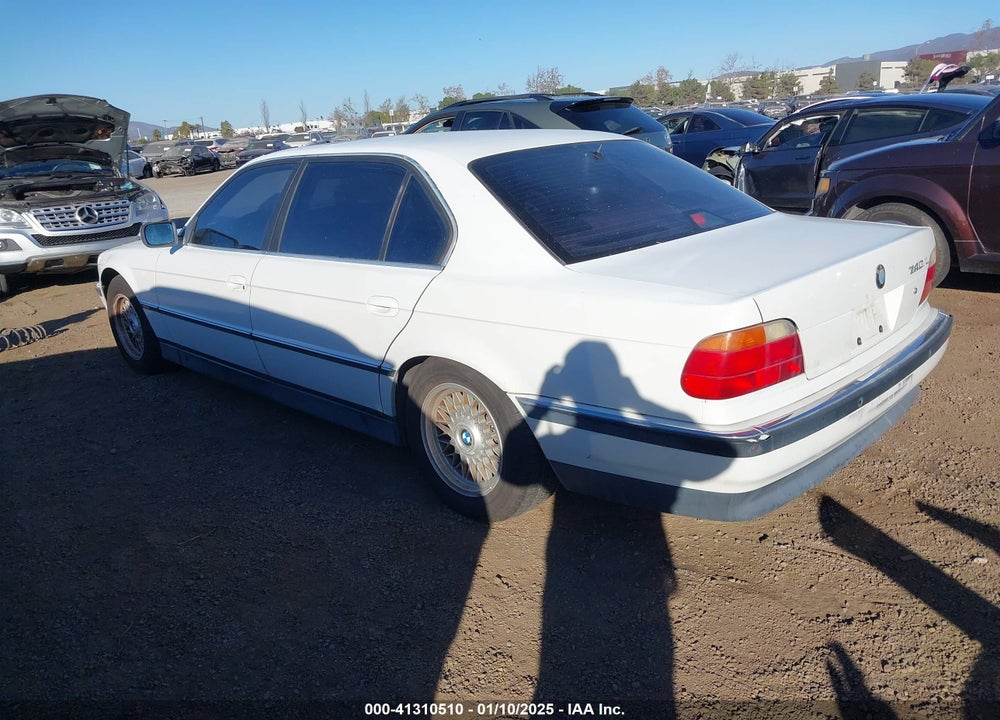 1997 BMW 7 SERIES VIN: WBAGJ8327VDL40573