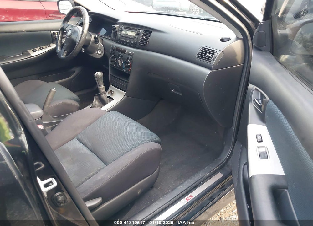 2005 TOYOTA COROLLA XRS VIN: 2T1BY30E75C550128