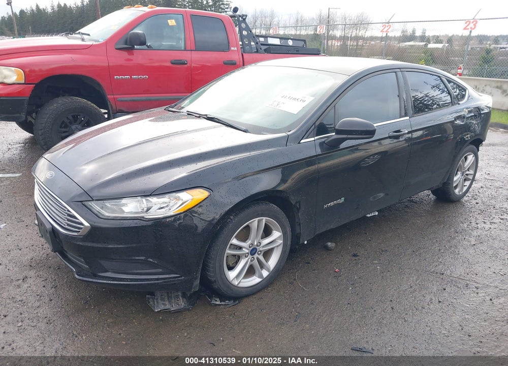 2018 FORD FUSION HYBRID S VIN: 3FA6P0UU4JR182361