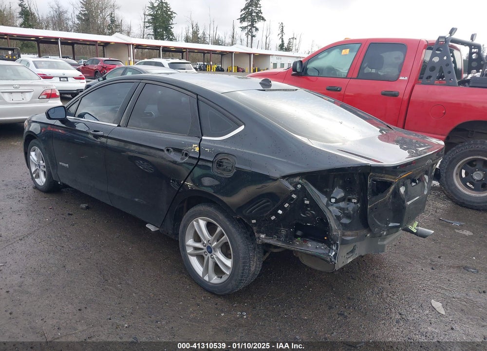 2018 FORD FUSION HYBRID S VIN: 3FA6P0UU4JR182361