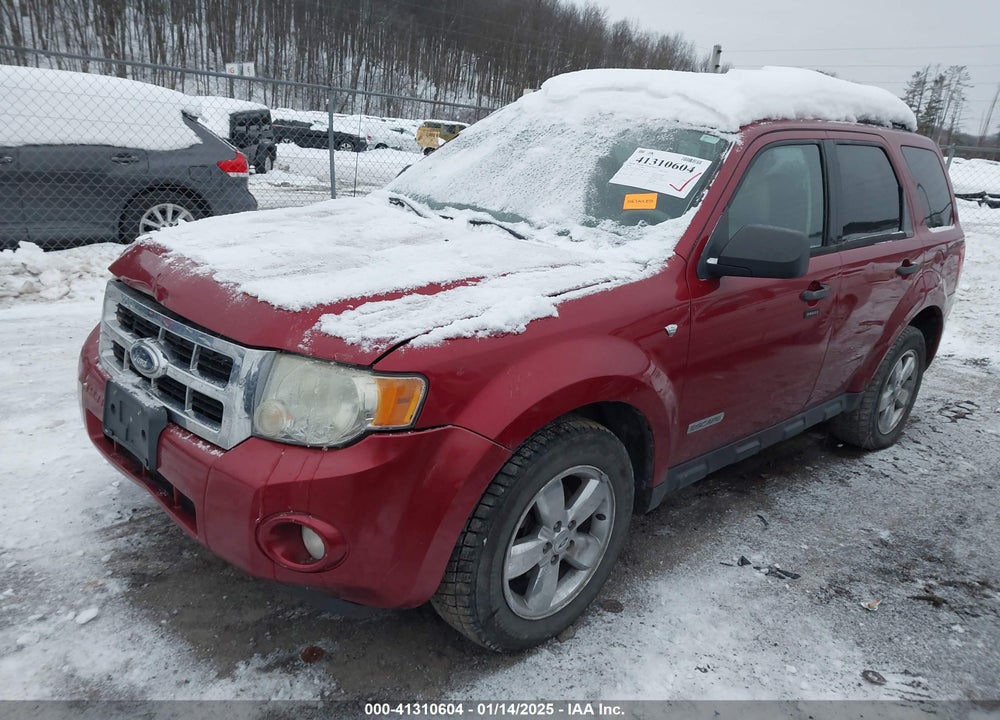 2008 FORD ESCAPE XLT VIN: 1FMCU93168KC40627