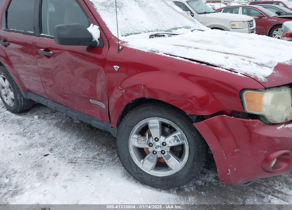 2008 FORD ESCAPE XLT VIN: 1FMCU93168KC40627