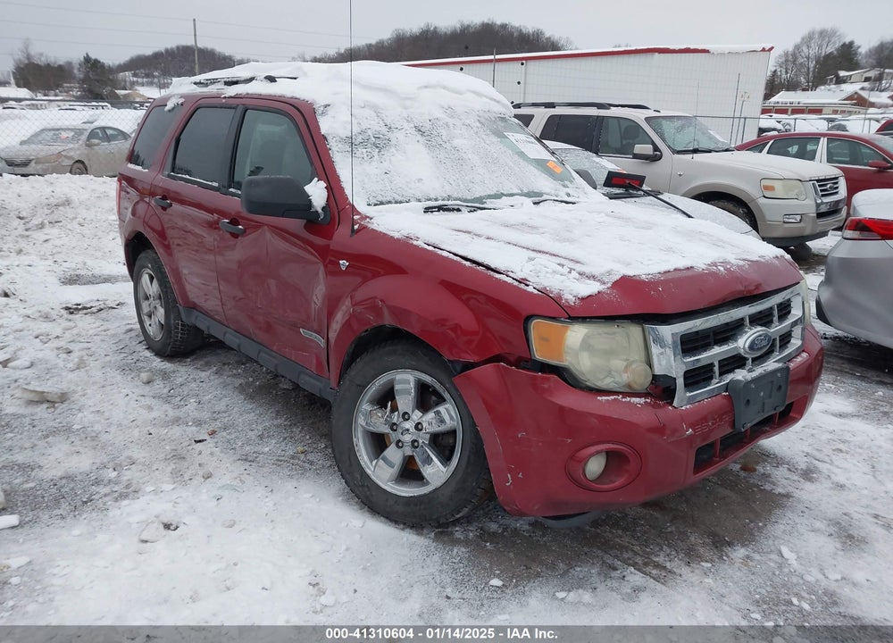 2008 FORD ESCAPE XLT VIN: 1FMCU93168KC40627