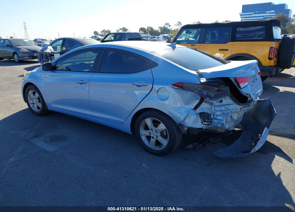 2013 HYUNDAI ELANTRA GLS VIN: KMHDH4AE8DU689940