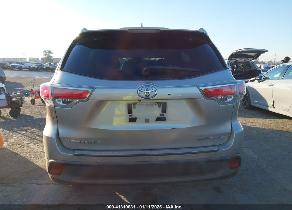 2014 TOYOTA HIGHLANDER VIN: 5TDDKRFH8ES061808