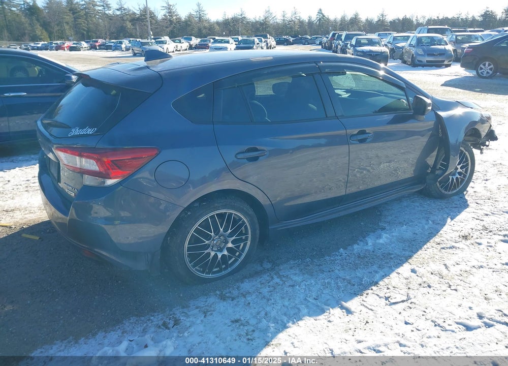 2017 SUBARU IMPREZA VIN: 4S3GTAL69H3751250