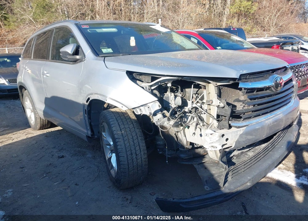 2014 TOYOTA HIGHLANDER LIMITED PLATINUM V6 VIN: 5TDDKRFH0ES029516