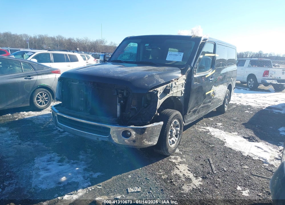 2017 NISSAN NV PASSENGER NV3500 HD SL V8 VIN: 5BZAF0AA4HN850383