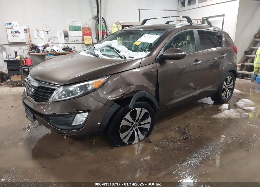 2013 KIA SPORTAGE VIN: KNDPCCA25D7392610