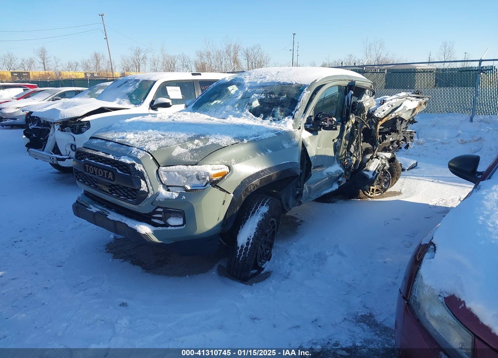 2022 TOYOTA TACOMA VIN: 3TMCZ5AN5NM476808