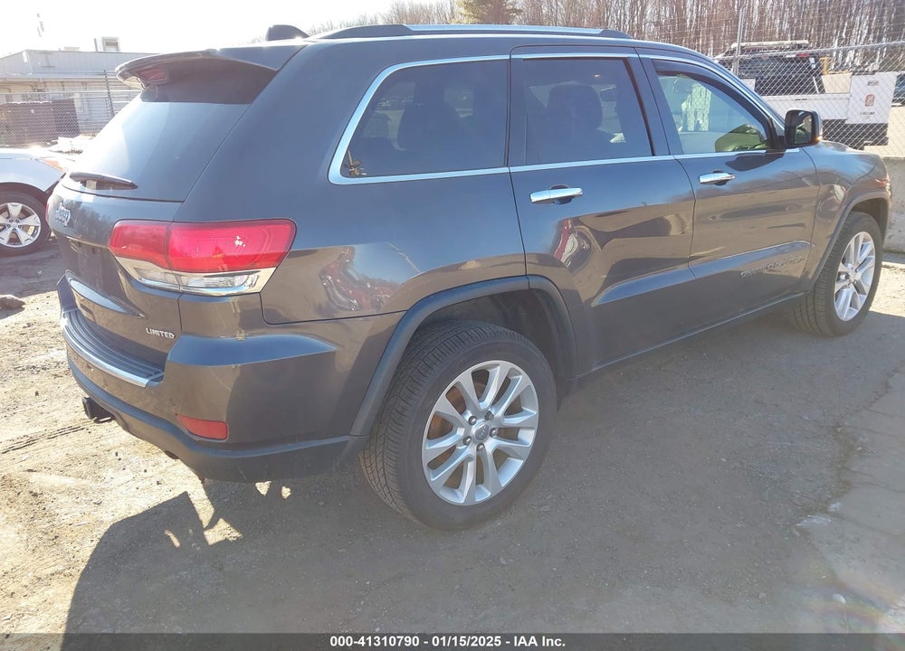 2017 JEEP GRAND CHEROKEE LIMITED 4X4 VIN: 1C4RJFBG6HC662418
