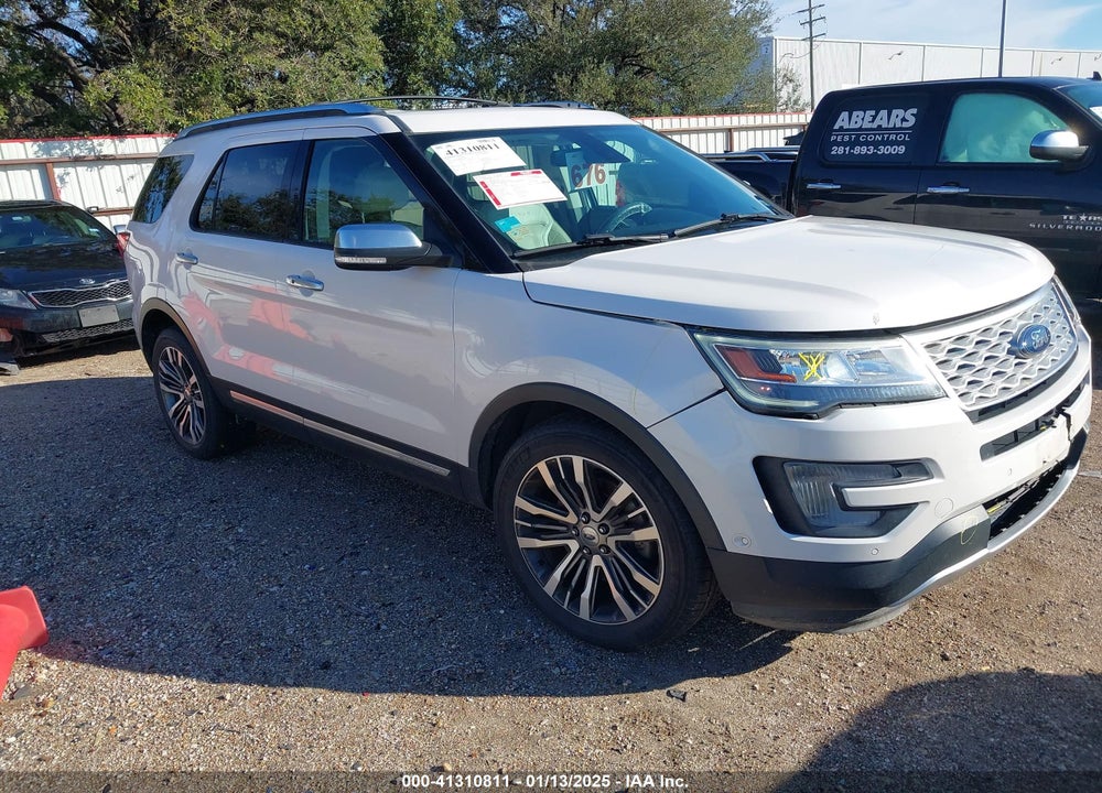 2017 FORD EXPLORER PLATINUM VIN: 1FM5K8HT6HGC76551