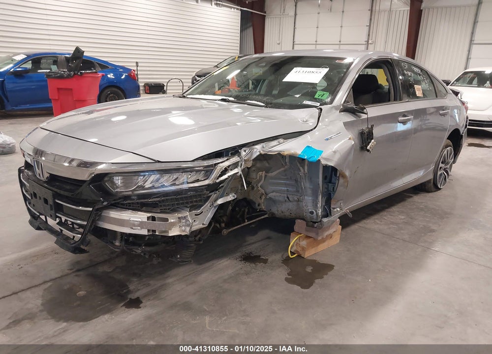 2021 HONDA ACCORD HYBRID VIN: 1HGCV3F18MA012947