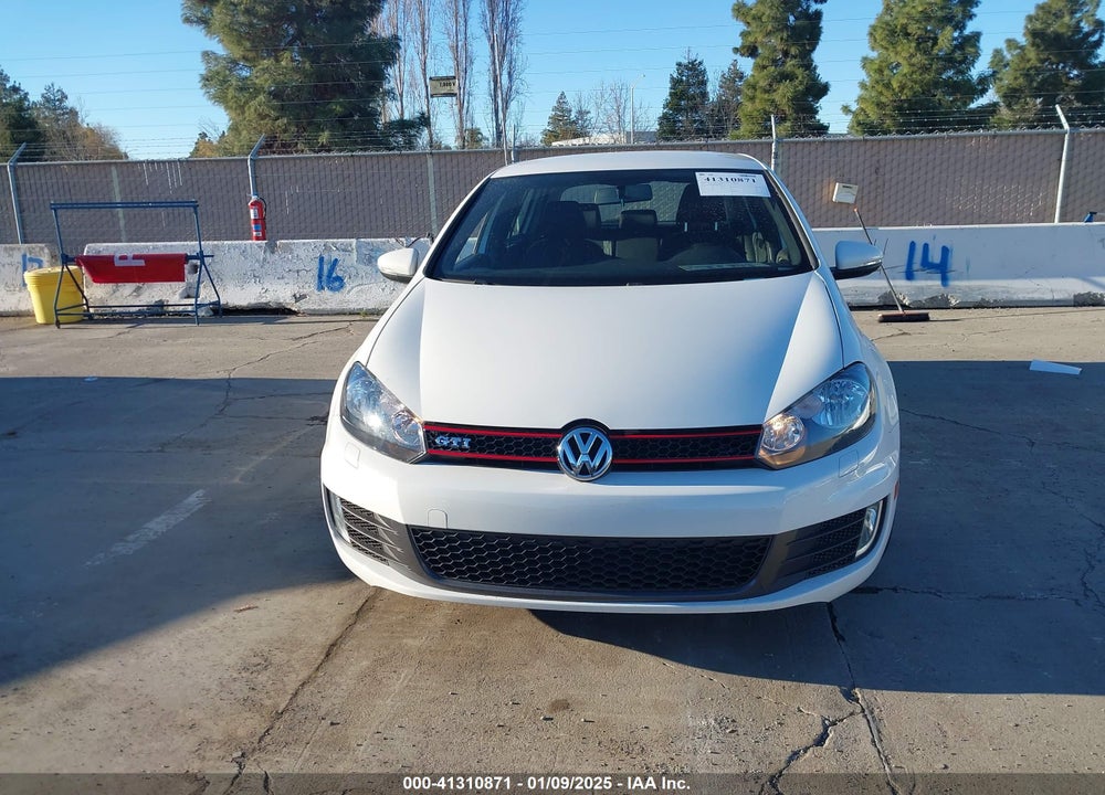 2012 VOLKSWAGEN GTI VIN: WVWHD7AJ4CW012502