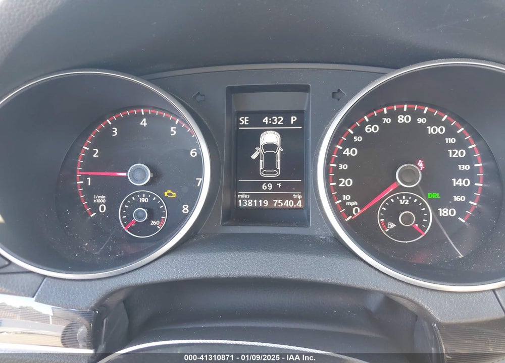 2012 VOLKSWAGEN GTI VIN: WVWHD7AJ4CW012502