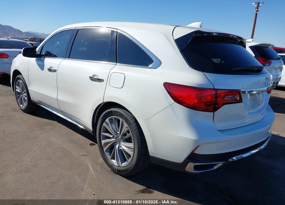 2017 ACURA MDX VIN: 5FRYD3H55HB010124