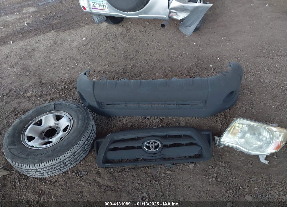 2007 TOYOTA TACOMA VIN: 5TEJU62N97Z456528