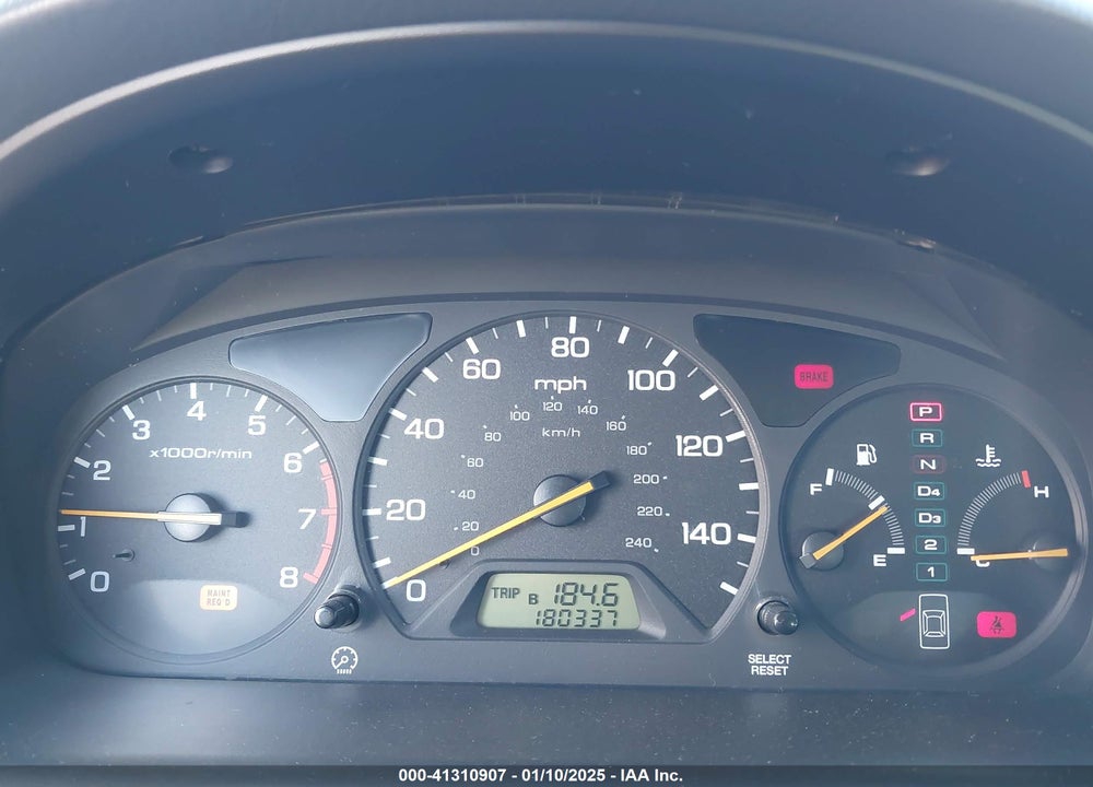 2000 HONDA ACCORD 3.0 EX VIN: 1HGCG2252YA001686