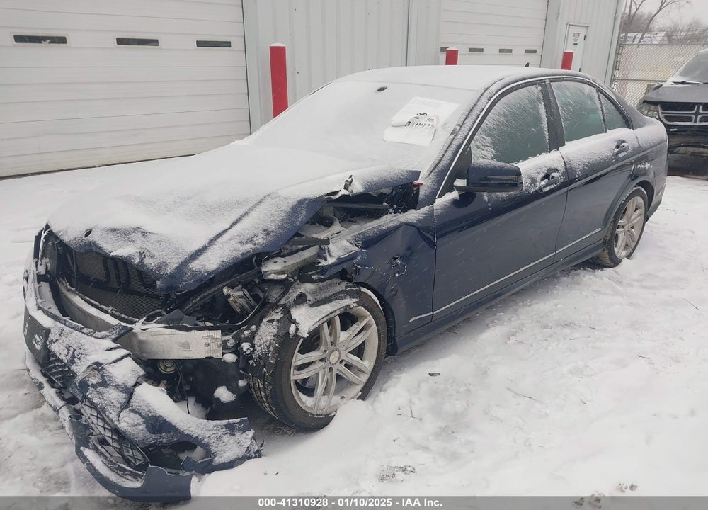 2013 MERCEDES-BENZ C VIN: WDDGF8AB3DR262761