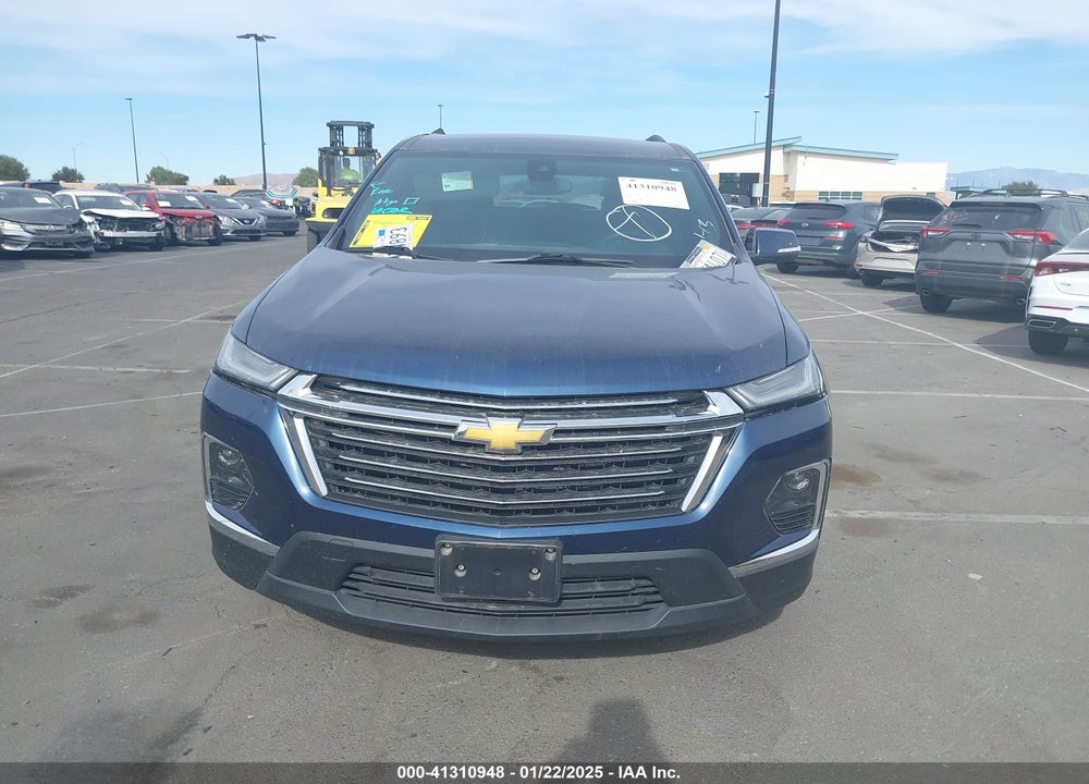 2022 CHEVROLET TRAVERSE FWD LT CLOTH VIN: 1GNERGKW2NJ194027