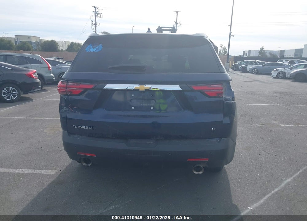 2022 CHEVROLET TRAVERSE FWD LT CLOTH VIN: 1GNERGKW2NJ194027