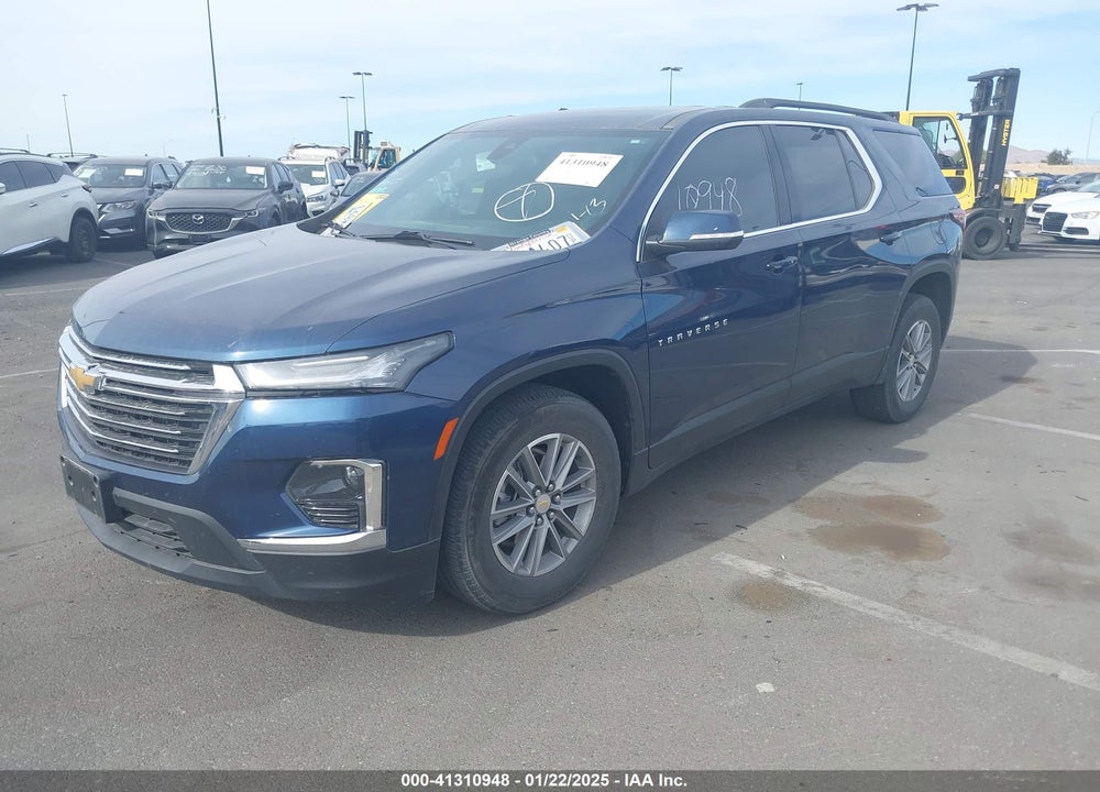 2022 CHEVROLET TRAVERSE FWD LT CLOTH VIN: 1GNERGKW2NJ194027