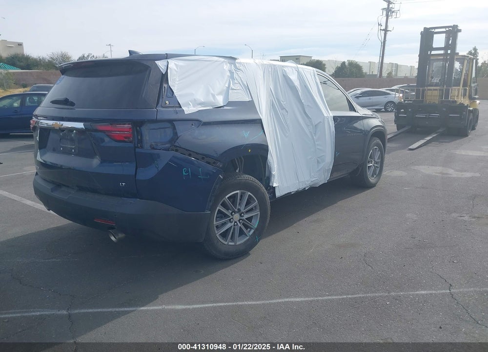 2022 CHEVROLET TRAVERSE FWD LT CLOTH VIN: 1GNERGKW2NJ194027