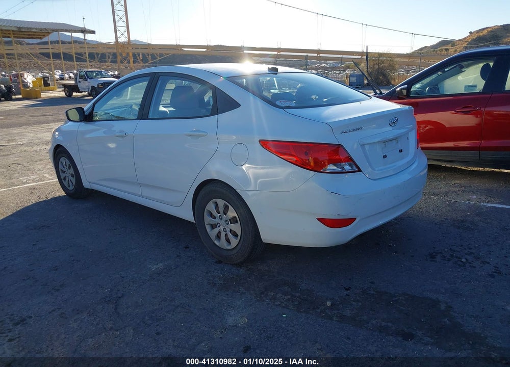 2016 HYUNDAI ACCENT VIN: KMHCT4AE1GU127750