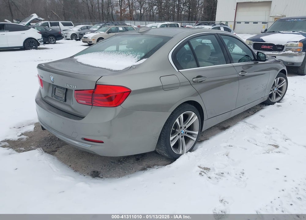 2016 BMW 3 SERIES VIN: WBA8E3G5XGNT79526