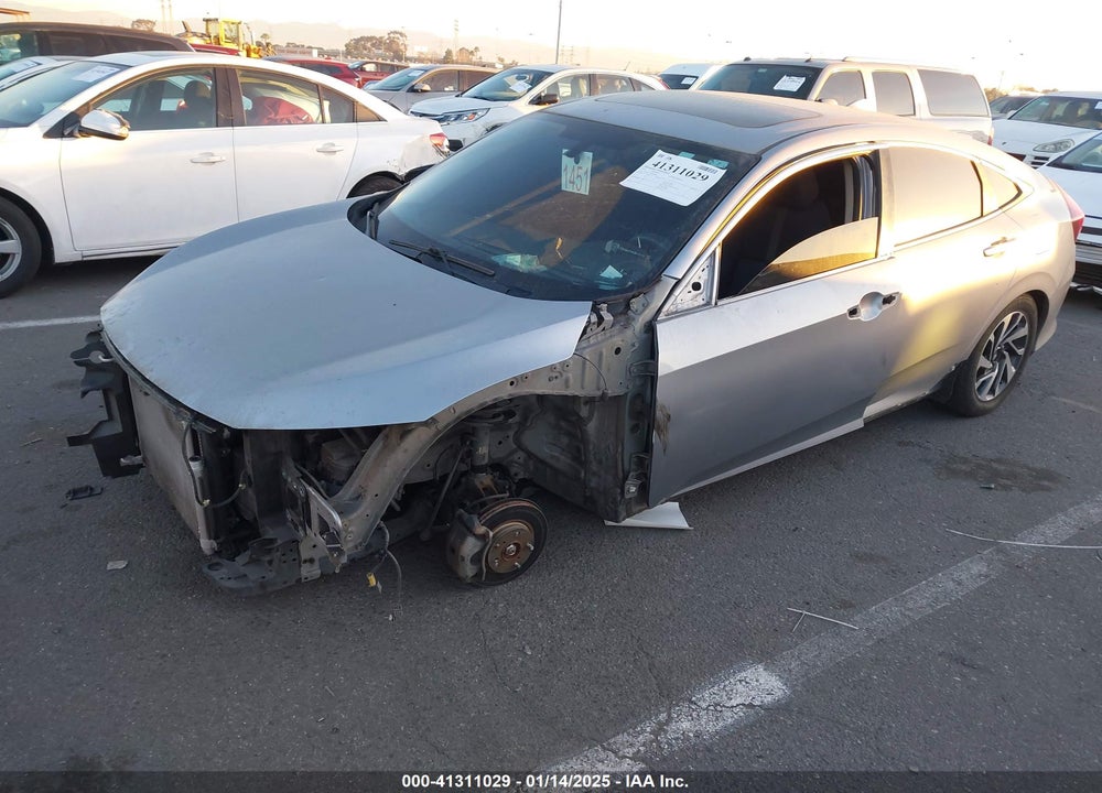 2018 HONDA CIVIC SEDAN VIN: 2HGFC2F72JH594669