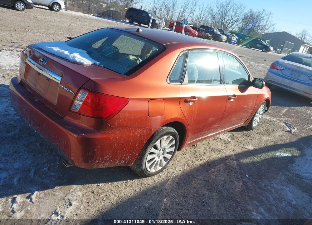 2009 SUBARU IMPREZA VIN: JF1GE60609H522476