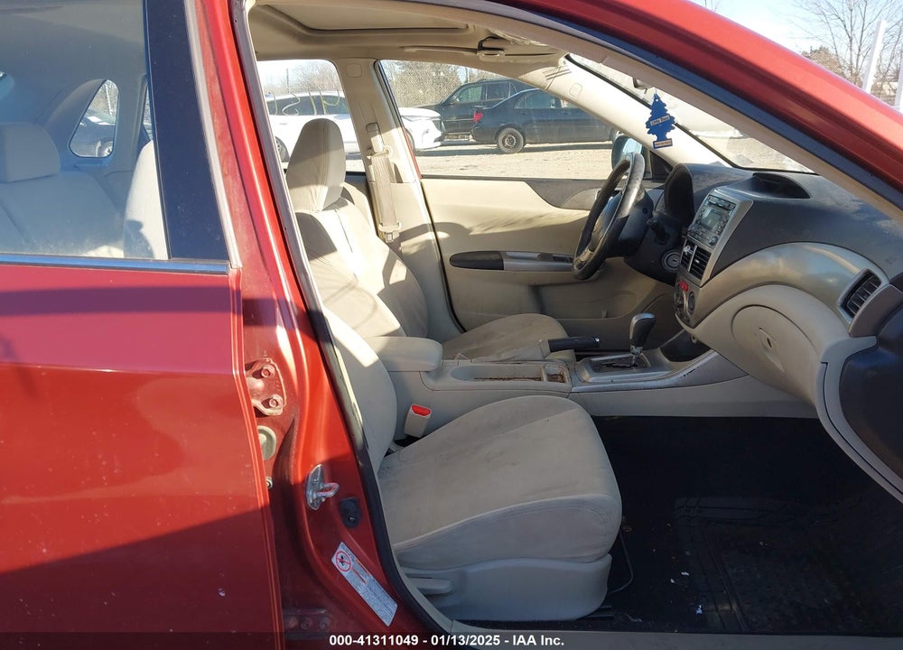2009 SUBARU IMPREZA VIN: JF1GE60609H522476