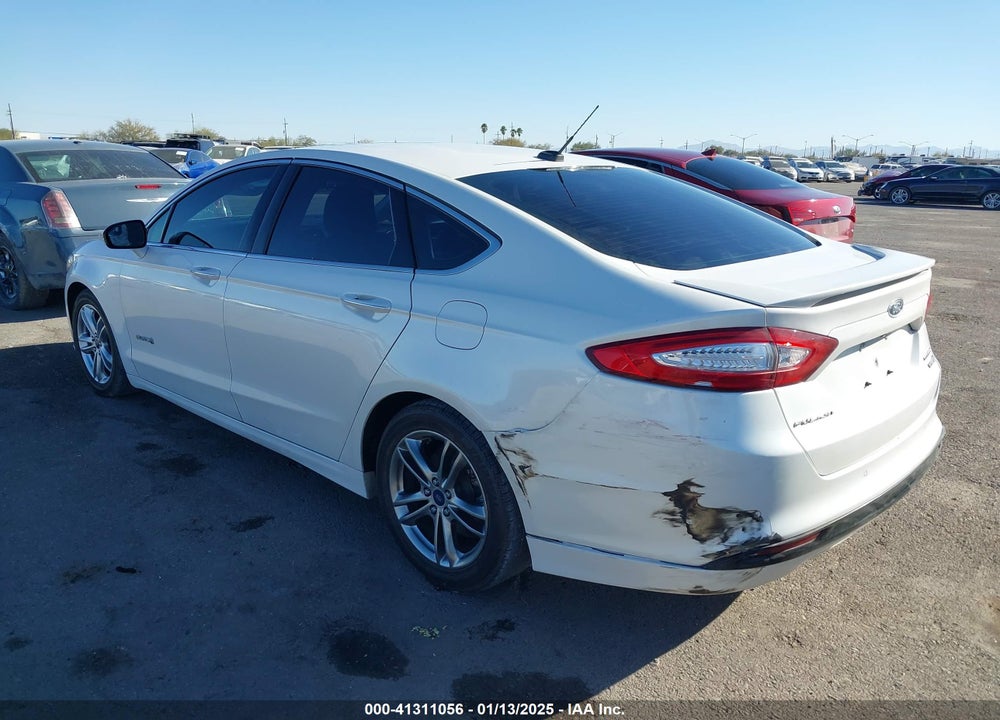 2016 FORD FUSION HYBRID VIN: 3FA6P0RU3GR157274