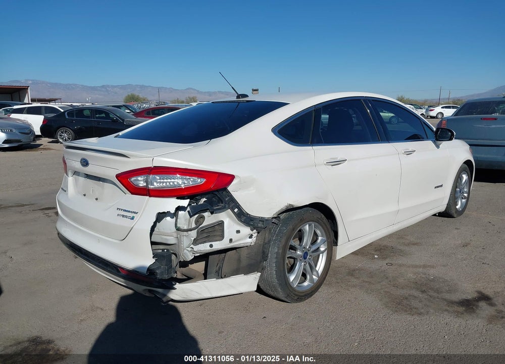 2016 FORD FUSION HYBRID VIN: 3FA6P0RU3GR157274