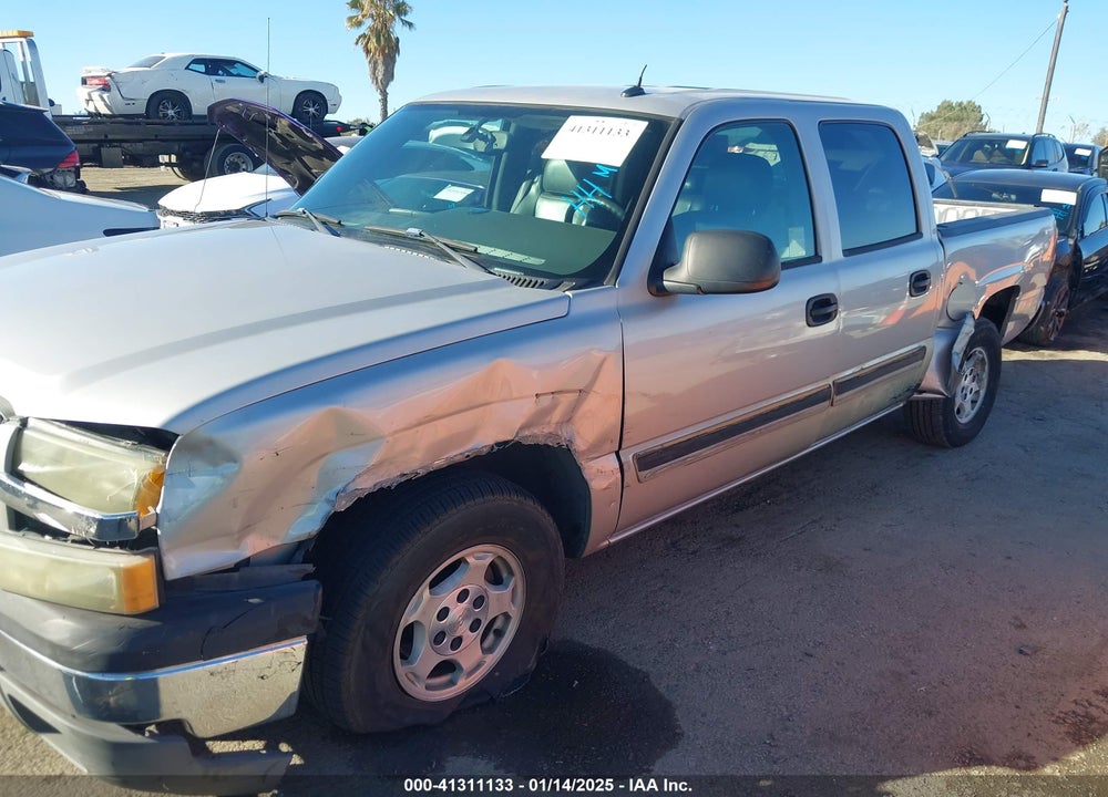 2004 CHEVROLET SILVERADO 1500 CREW CAB VIN: 2GCEC13T741342466
