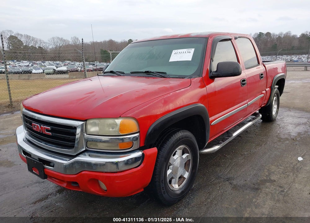 2005 GMC SIERRA 1500 SLE VIN: 2GTEK13T451108046