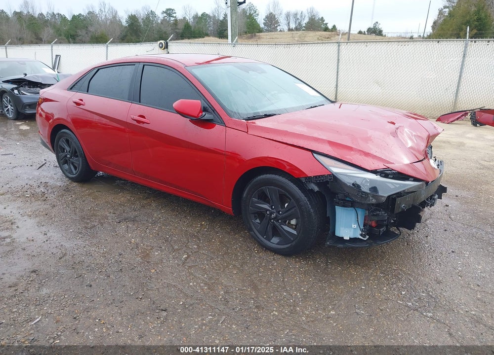 2022 HYUNDAI ELANTRA SEL VIN: KMHLS4AG5NU287678