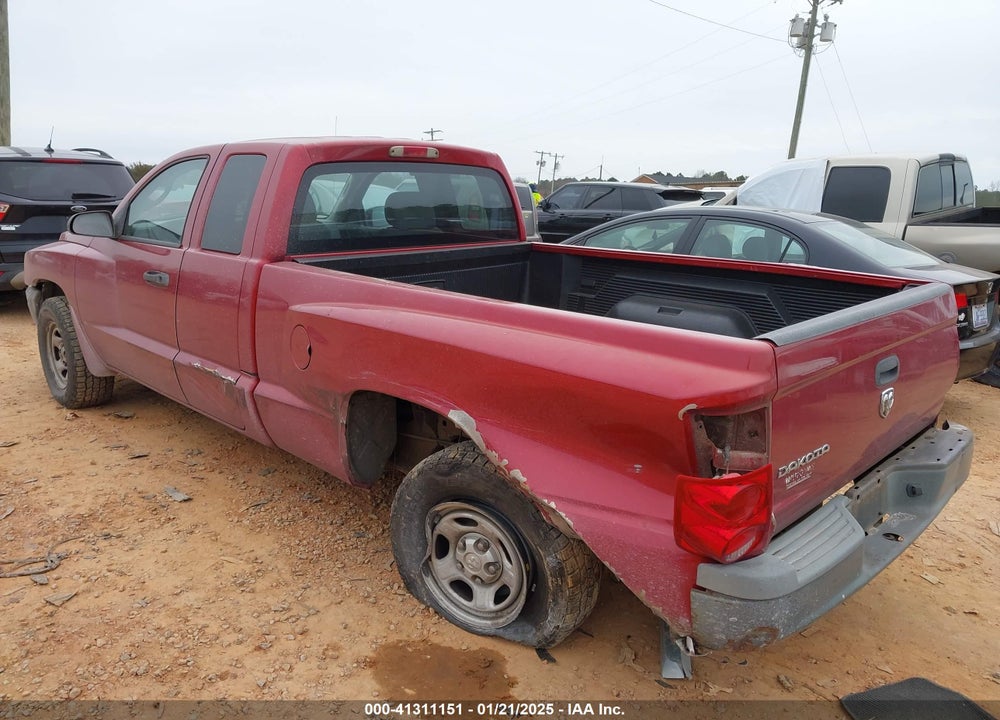 2007 DODGE DAKOTA VIN: 1D7HE22K07S218801
