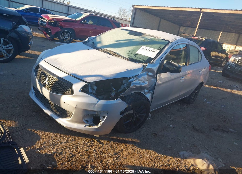 2020 MITSUBISHI MIRAGE VIN: ML32F4FJ1LHF11923