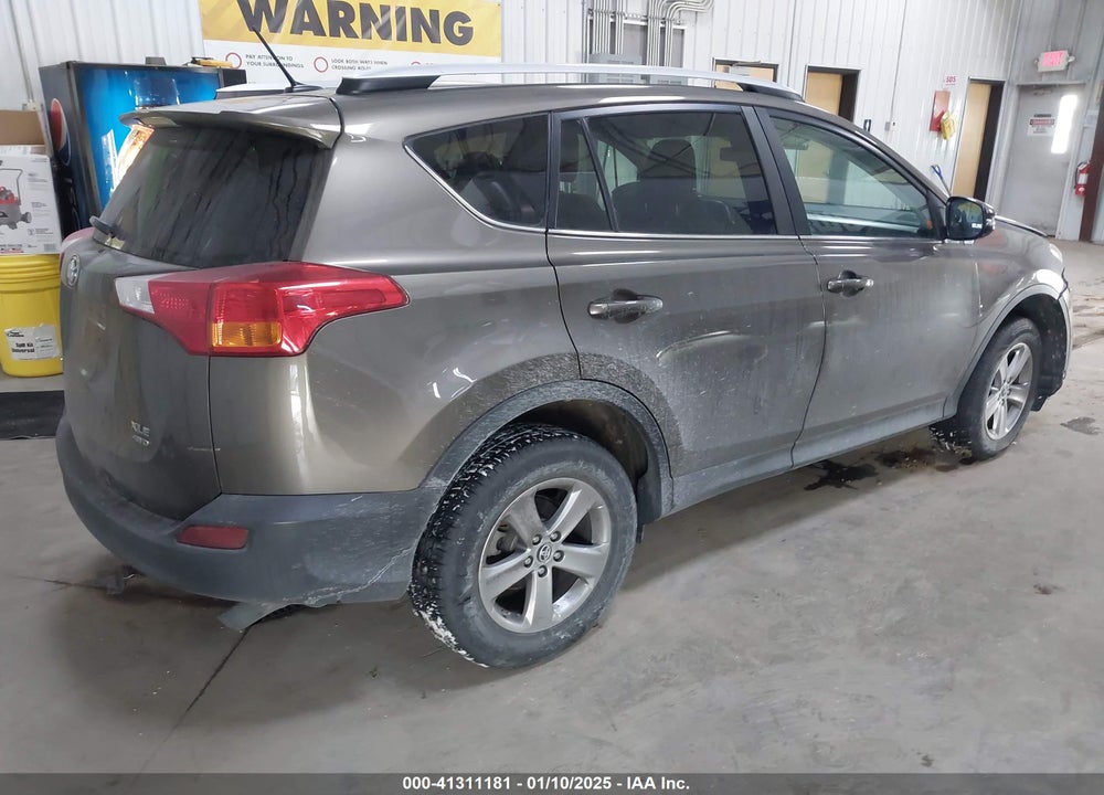 2015 TOYOTA RAV4 XLE VIN: 2T3RFREV1FW253279
