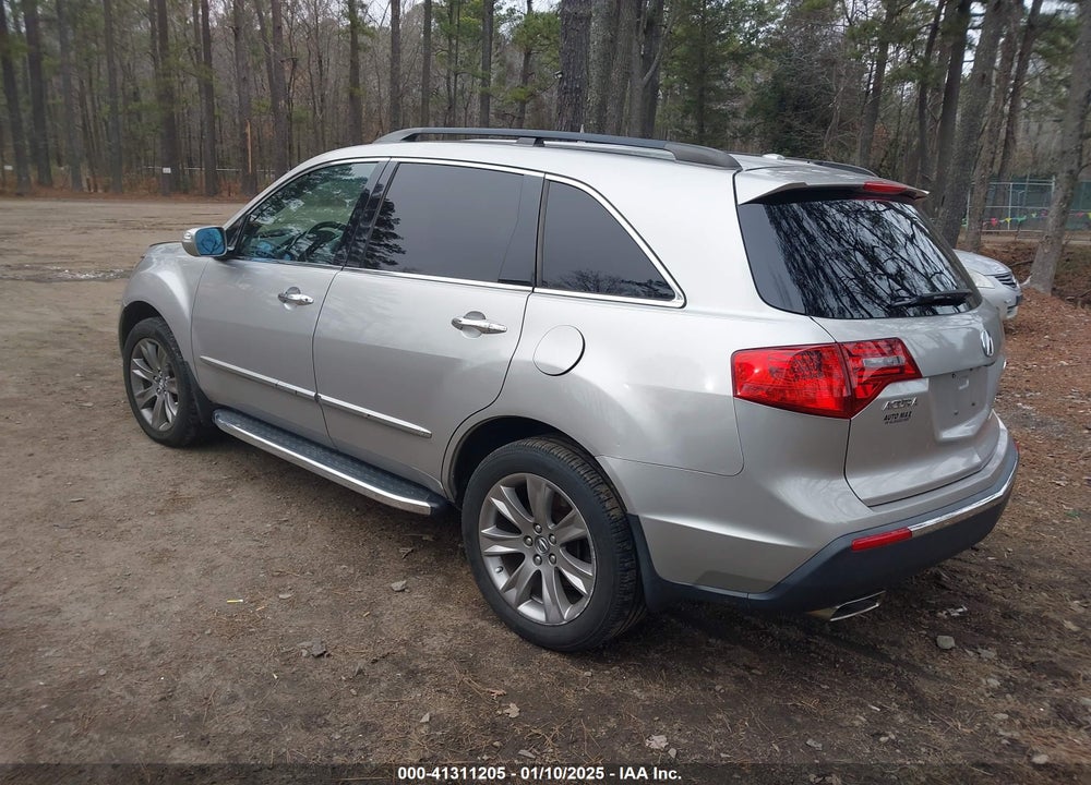 2011 ACURA MDX VIN: 2HNYD2H5XBH540709