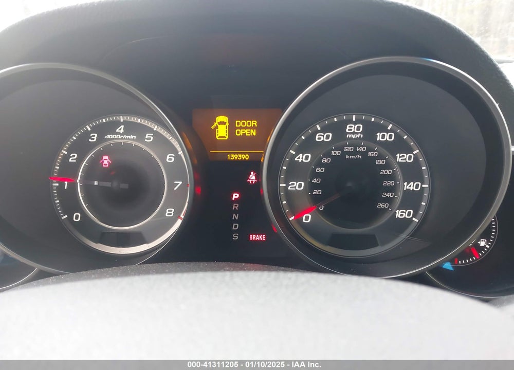 2011 ACURA MDX VIN: 2HNYD2H5XBH540709